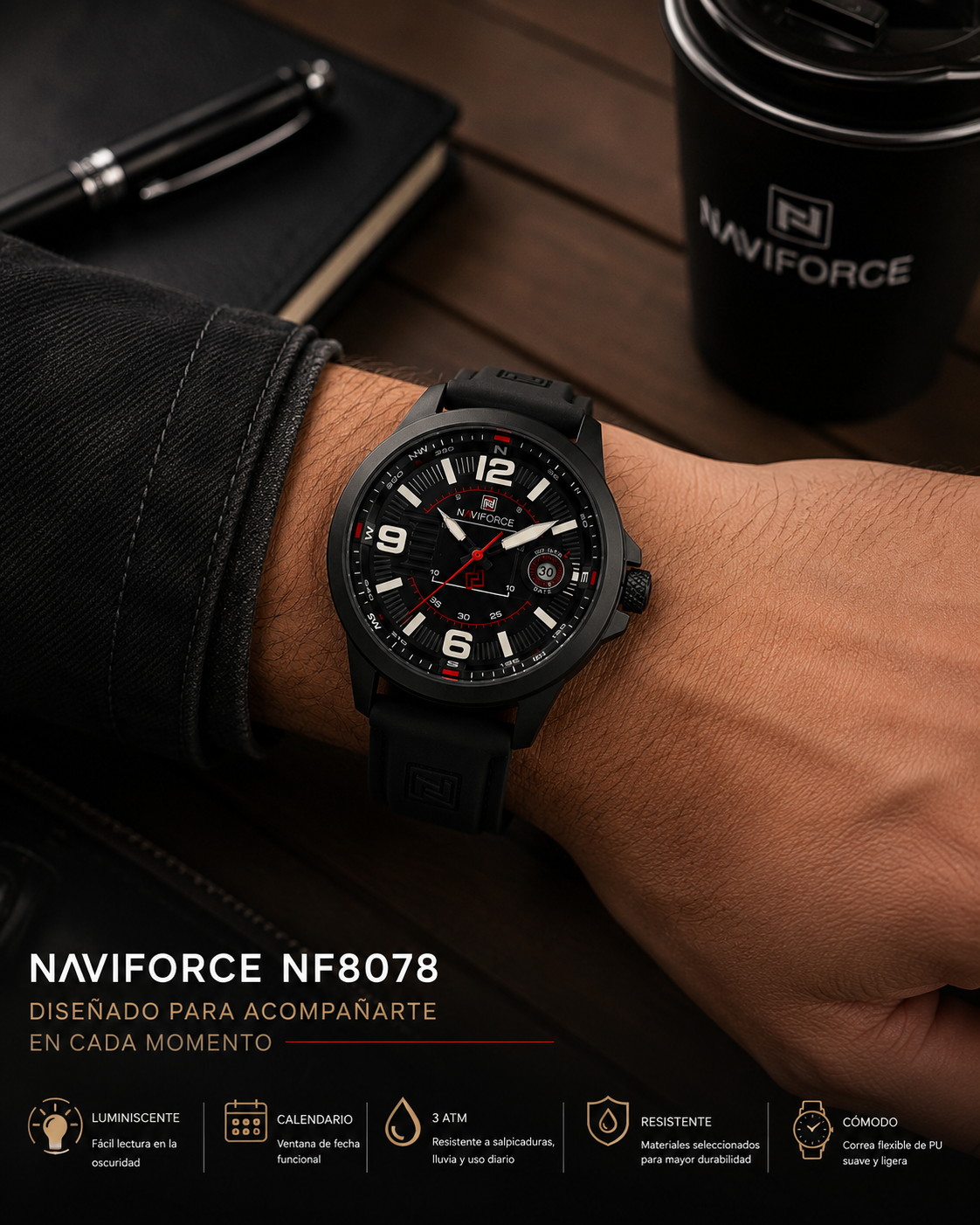 NaviForce NF8078 para Hombre