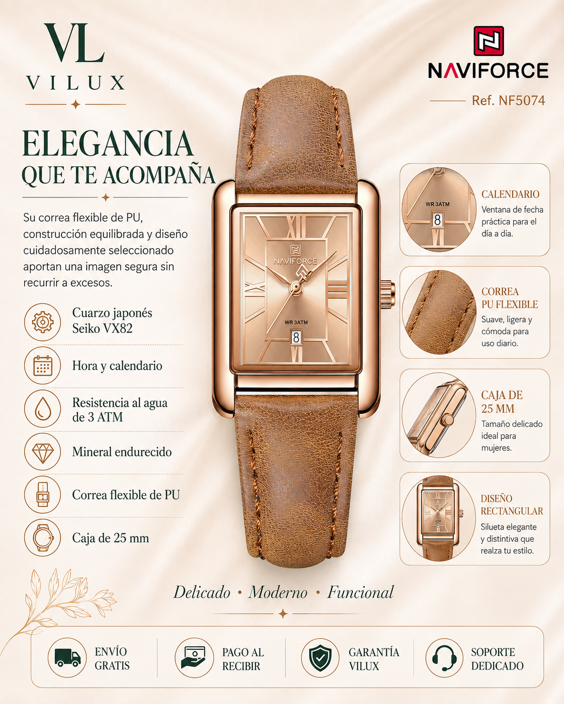 NaviForce NF5074 para Mujer