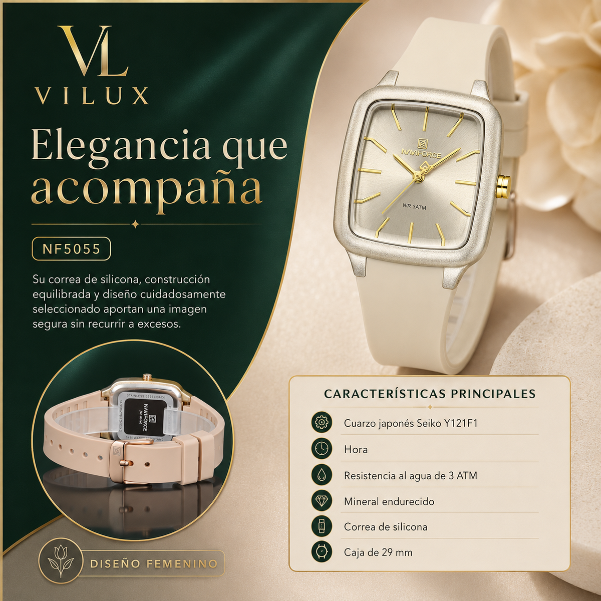 NaviForce NF5055 para Mujer