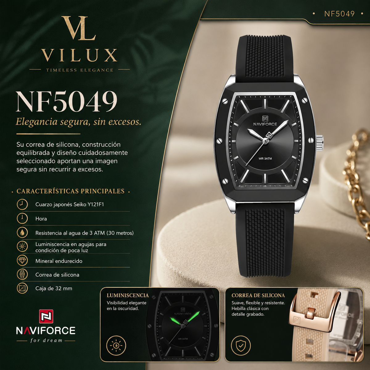 NaviForce NF5049 para Mujer