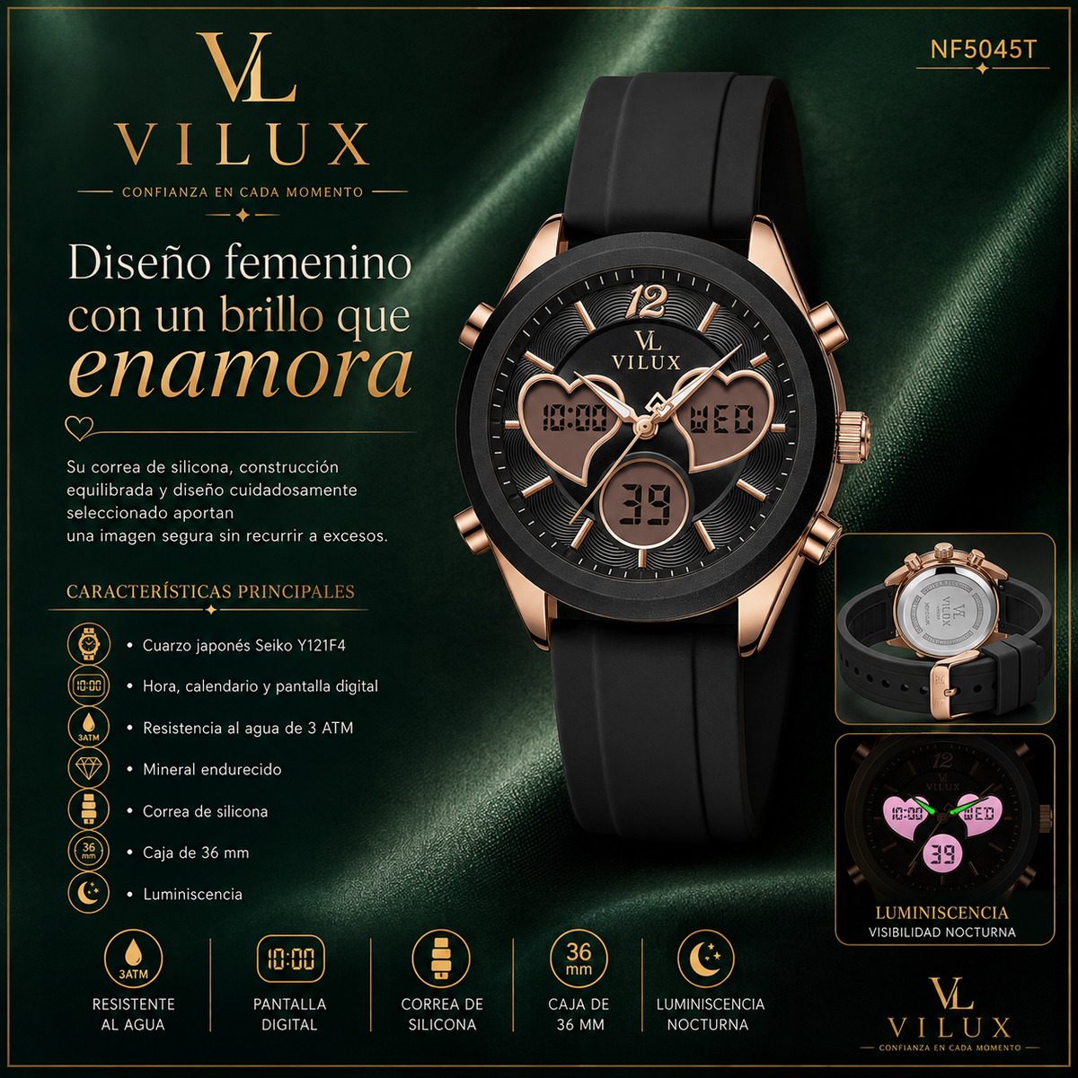 NaviForce NF5045T para Mujer