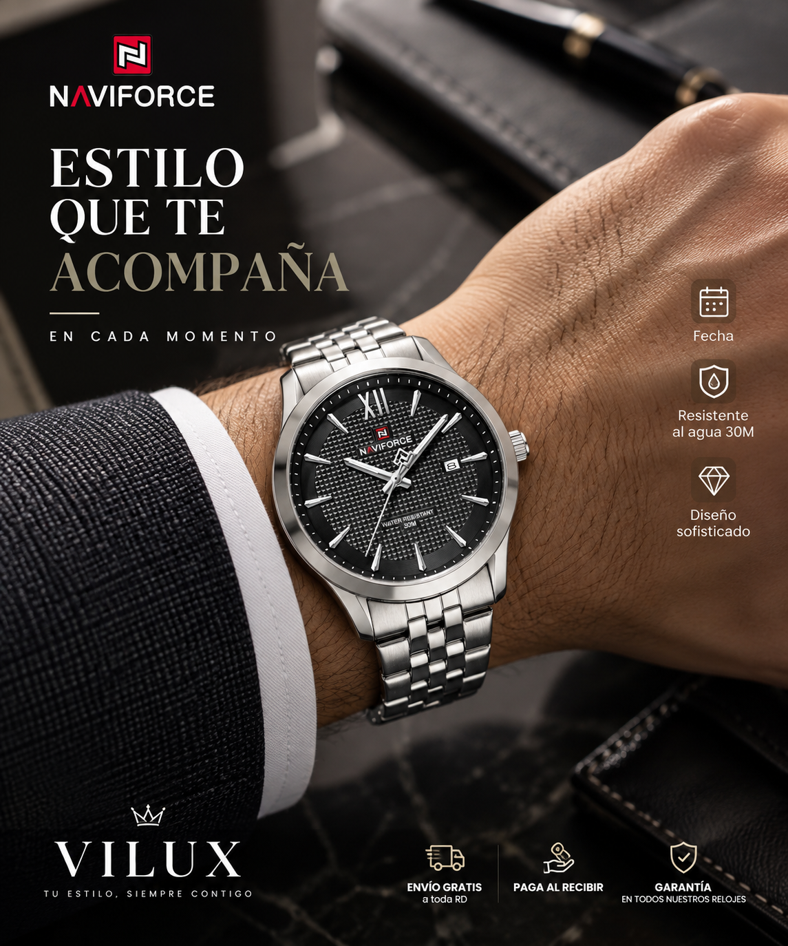NaviForce NF9255 para Hombre