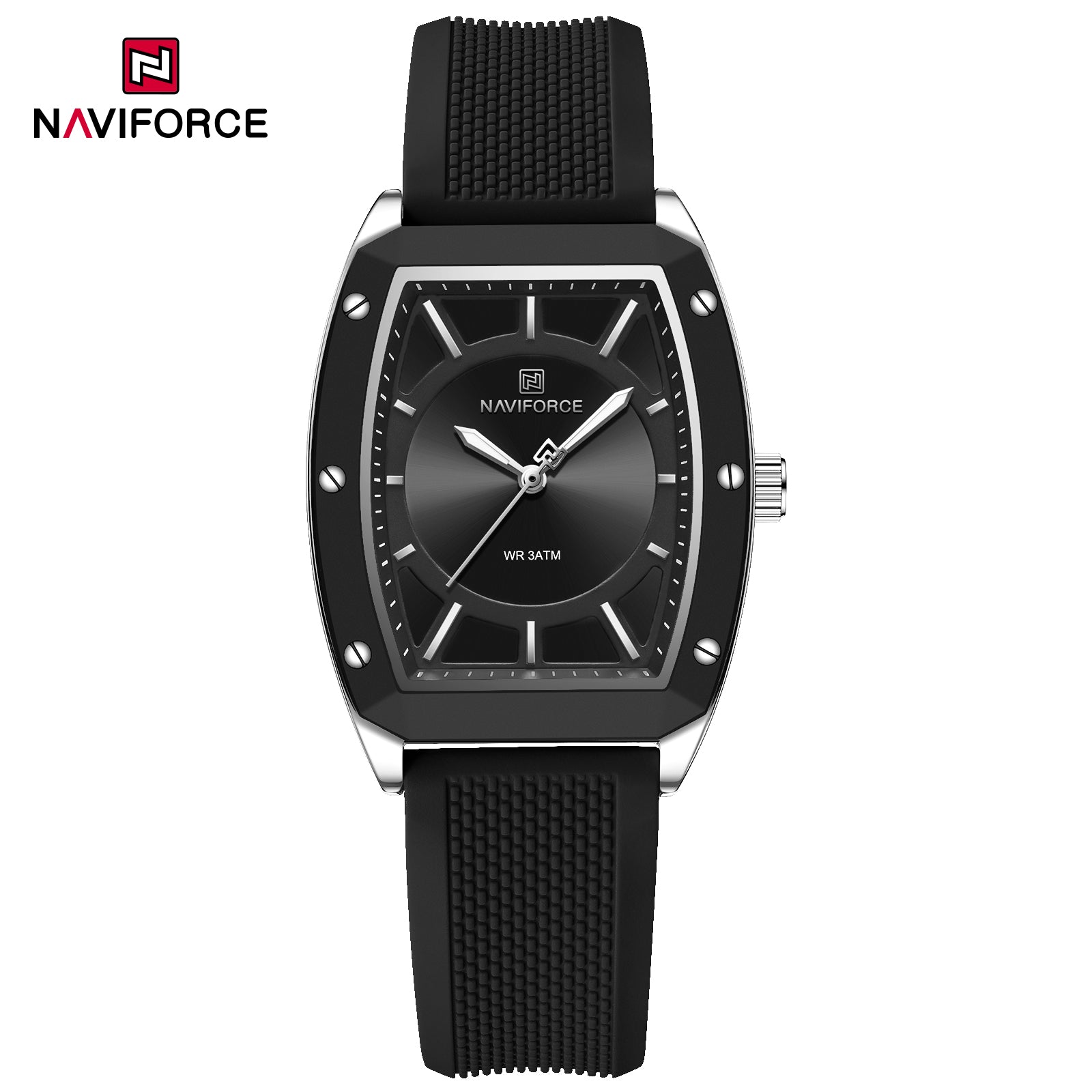 NaviForce NF5049 negro, vista frontal