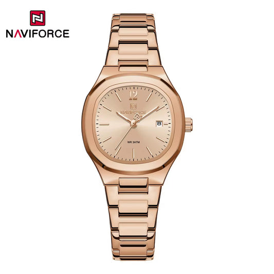 NaviForce NF5072 oro rosa, vista frontal