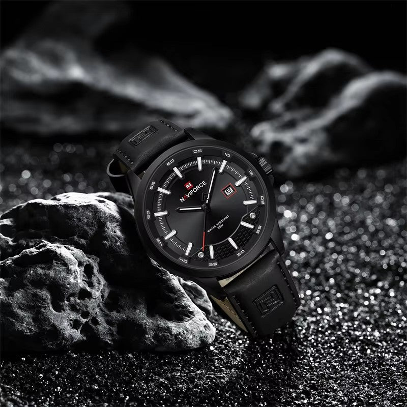 NaviForce NF9248 negro, vista lateral