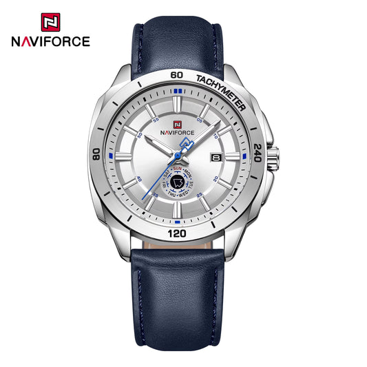 NaviForce NF9269 azul / acero, vista frontal